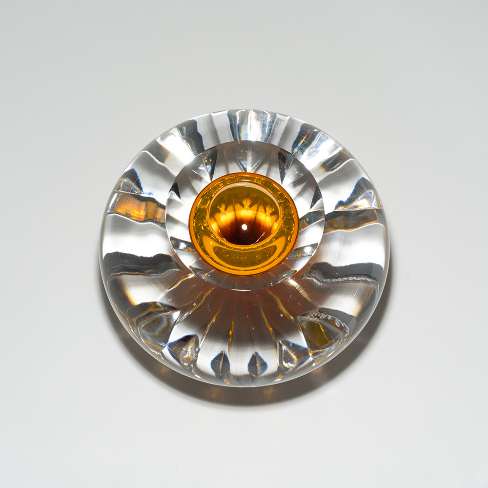 Erika Lagerbielke Cabochon amber II skulptur, unik, 2025
